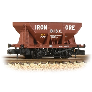 373-219 24T Iron Ore Hopper 'B.I.S.C. Iron Ore' Red (image for) 373-219 24T Iron Ore Hopper 'B.I.S.C. Iron Ore' Red